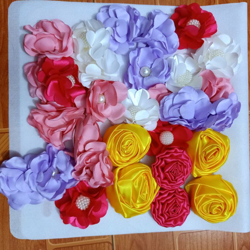 Băng thun nguyên liệu handmade làm váy băng đô cho bé