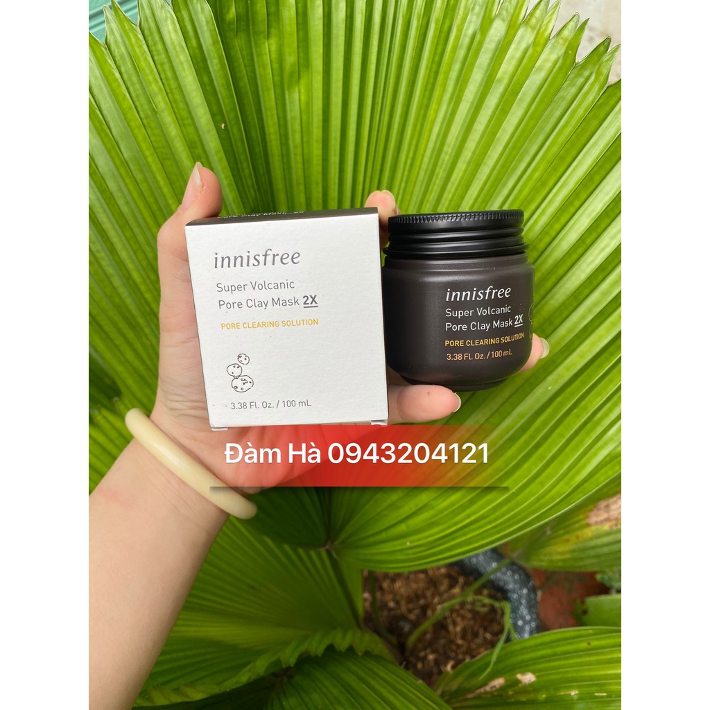 MẶT NẠ BÙN INNISFREE JEJU VOLCANIC PORE CLAY MASK 2X