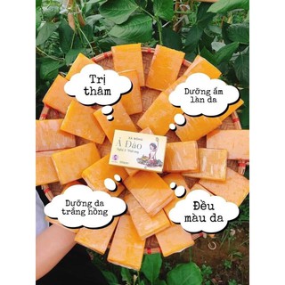[KHUYẾN MÃI MẪU MỚI Ả ĐÀO]Xà Bông Nghệ Tươi Mướp Đắng Ả Đào mẫu mới sang trọng