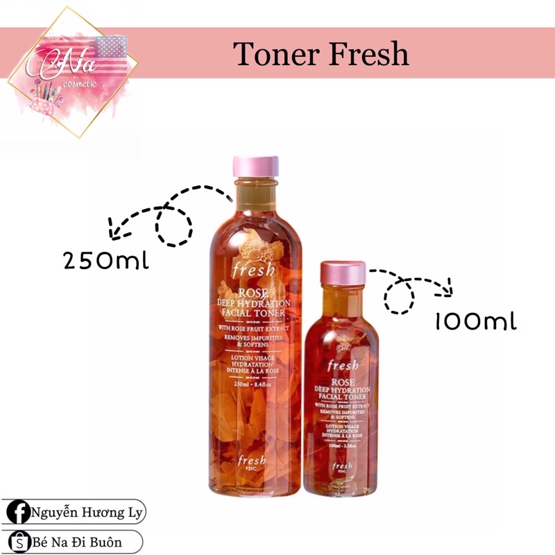 Toner rose deep hydration 100ml