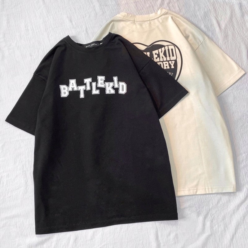 Áo Thun Tay Lỡ BAT Form Rộng Oversize Vải Thun Tici Nam Nữ Unisex - Yowol SG