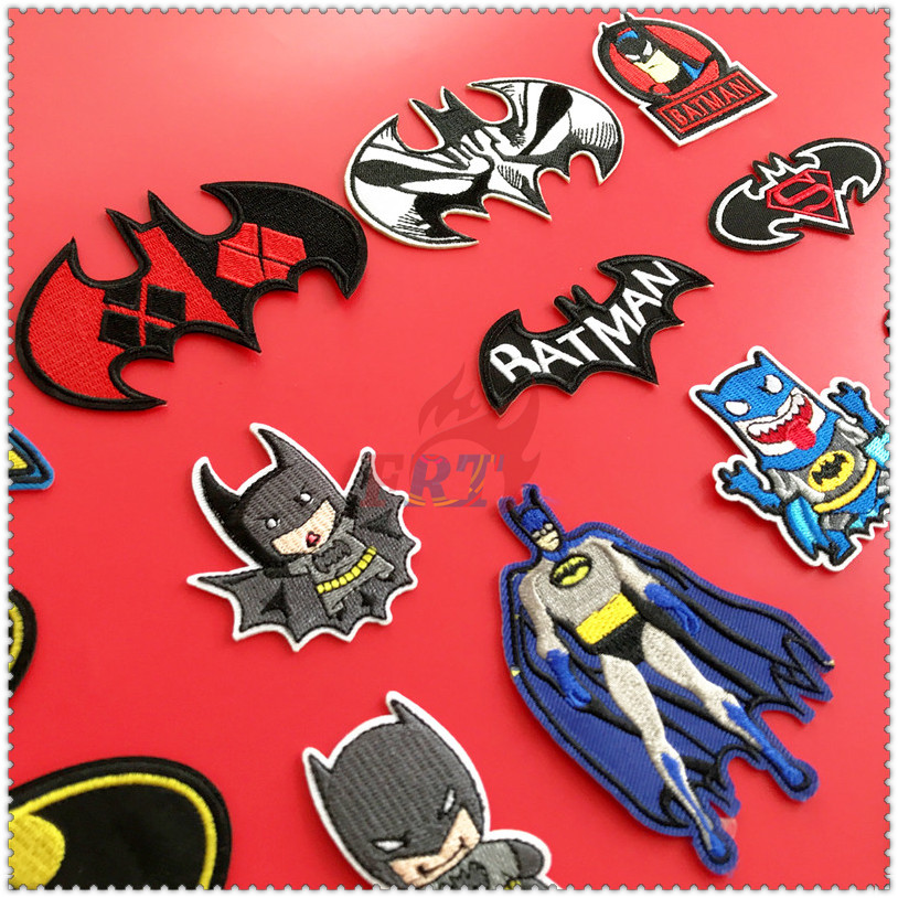 1 miếng dán ủi thêu hình siêu anh hùng