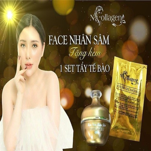 [Tặng tẩy tế bào] Kem Face Nhân Sâm N - COLLAGEN xóa mụn mờ thâm nám BÁN-CHẠY | BigBuy360 - bigbuy360.vn