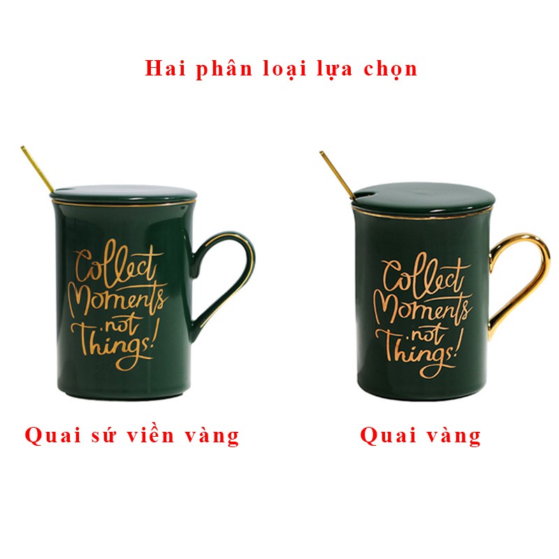 Ly cốc sứ văn phòng có tay cầm vàng cực đẹp | BigBuy360 - bigbuy360.vn
