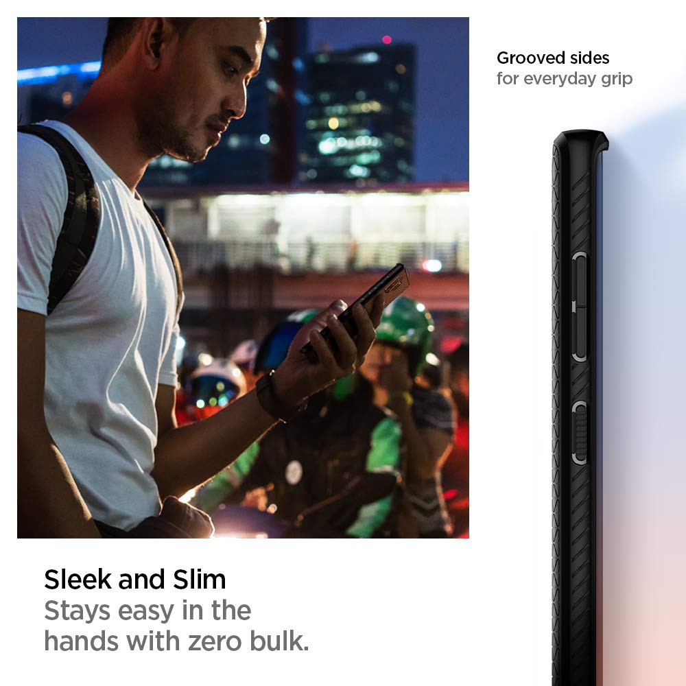 Ốp lưng Note 10 / Note 10 Plus  Spigen Liquid Air Armor  - Hàng Chính Hãng.