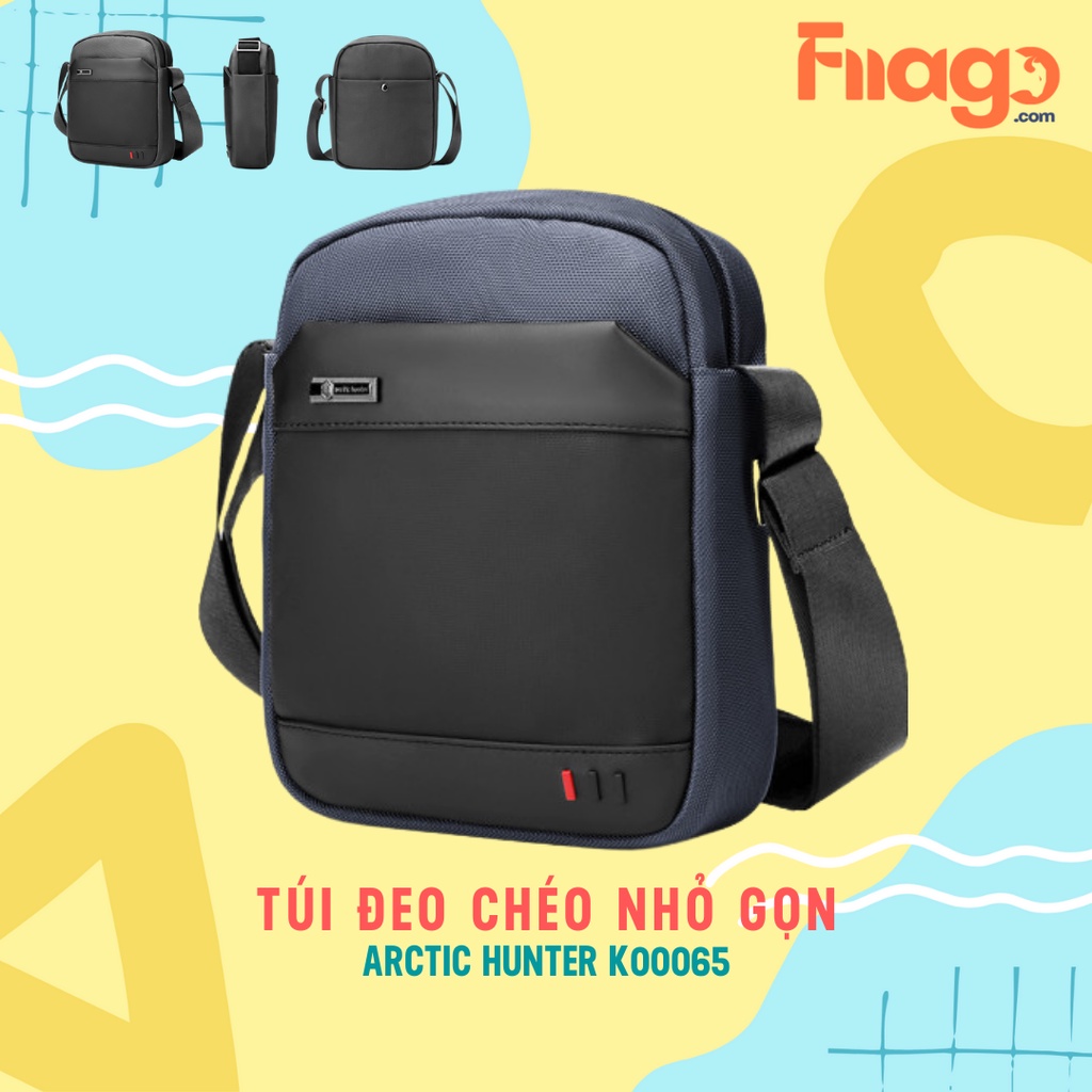 Túi Chéo Nam Nhỏ Gọn Arctic Hunter K00065 Vải Oxford Chống Thấm Hàng Chính Hãng - Fiiago Shop