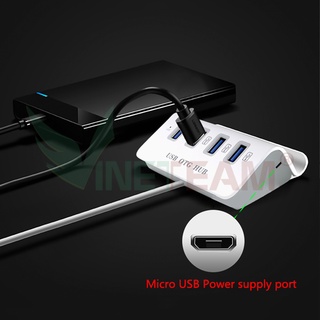 Đầu chia 4 cổng USB OTG Micro 3.0 480Mbps -dc4752