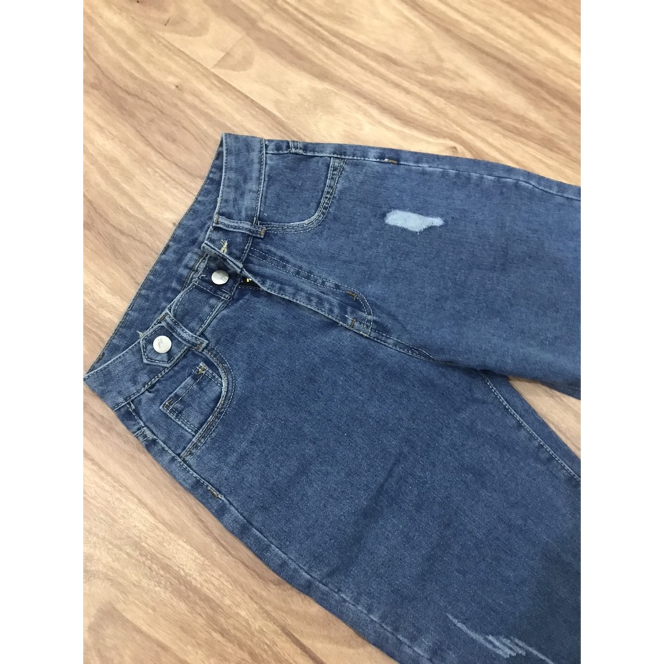 Quần jeans nữ cạp cao MaiAnh.88 quần jean baggy nữ phong cách Street style 3 size S M L | BigBuy360 - bigbuy360.vn