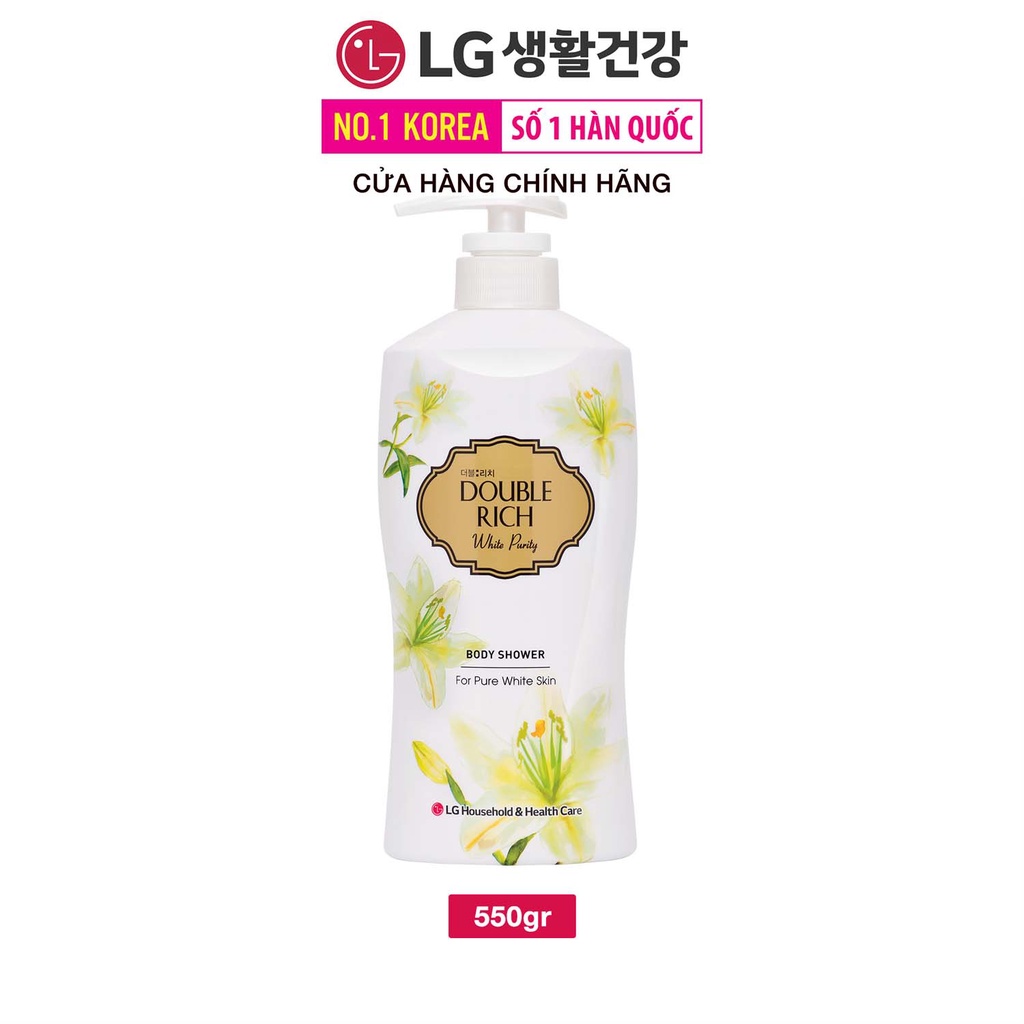 Sữa tắm Double Rich hương hoa chiết xuất từ thiên nhiên 550ml