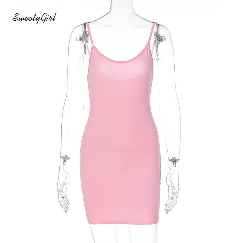 Đầm Mini Cổ Yếm Dáng Ôm Màu Trơn Thời Trang Quyến Rũ Cho Nữ