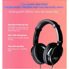 Tai nghe kiểm âm Takstar HD2000, tai nghe phòng thu, tai nghe cao cấp kiểm âm, tai nghe chụp tai có dây [ Chính Hãng ]