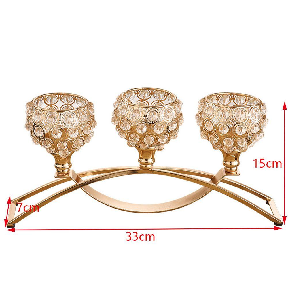 Cánh Tay Mãi Mãi 3 Người Candelabras|Chân Nến Trang Trí Lãng Mạn