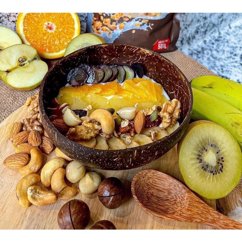 Ngũ cốc hạt Granola Navan dinh dưỡng lợi sữa Date mới nhất