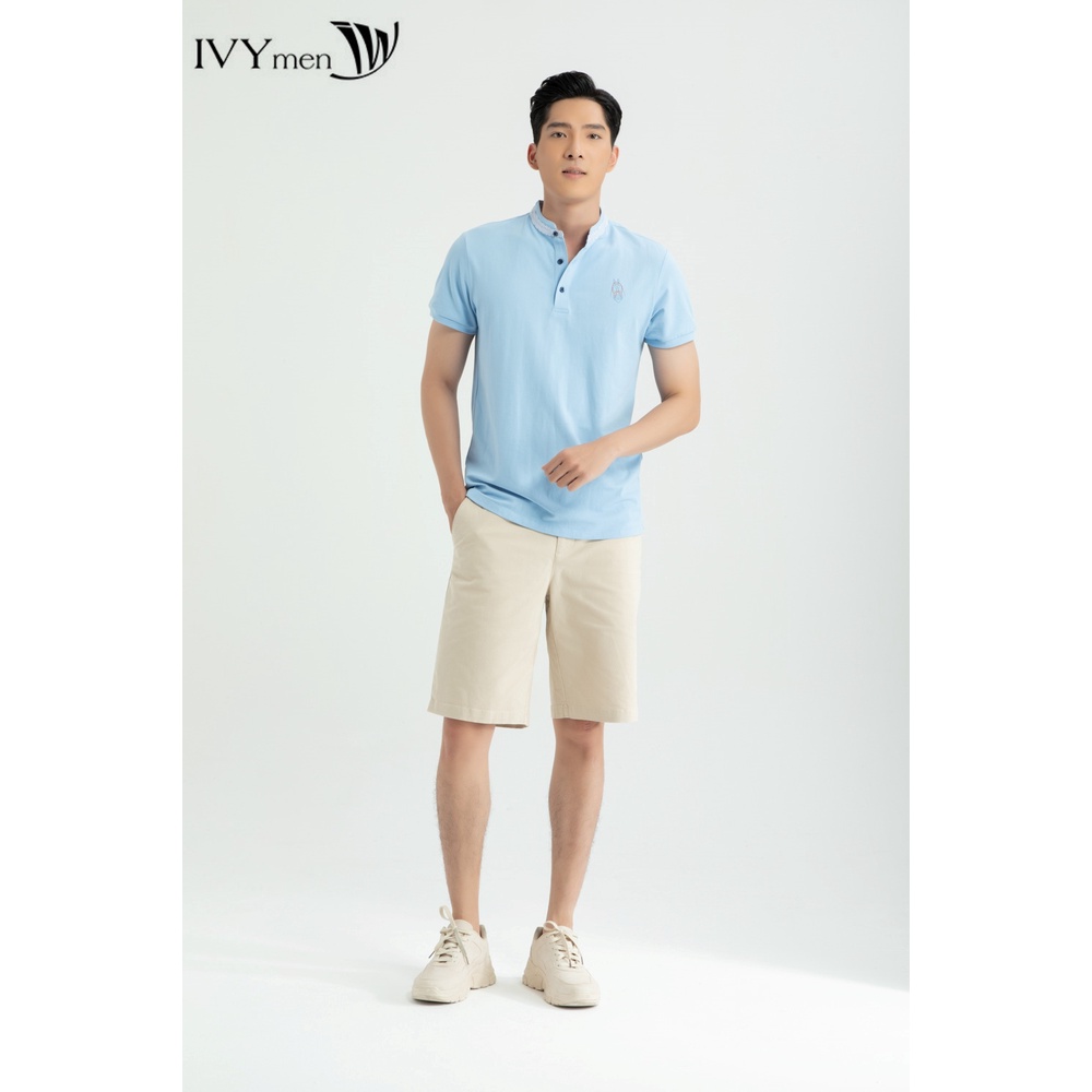Áo thun nam cổ tàu trụ IVY moda MS 57E2957