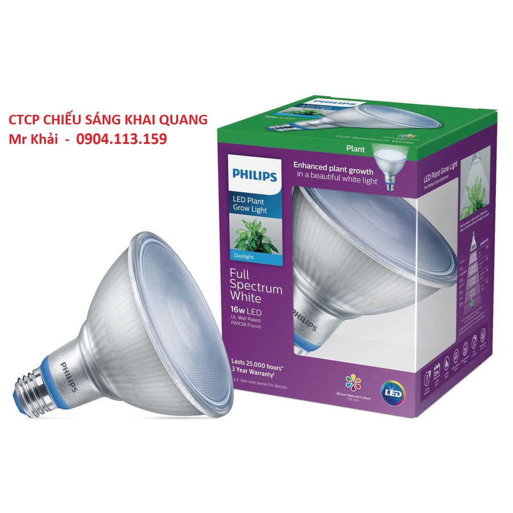 (SALE) Đèn cho cây cảnh trong nhà LED 16W Philips