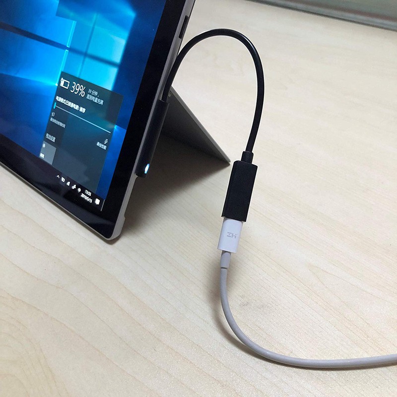 Dây Cáp Sạc 0.2m Usb-C Cho Máy Tính Surface Pro 6 / 5 / 4 / 3 Laptop 1 / 2, 45w 15v