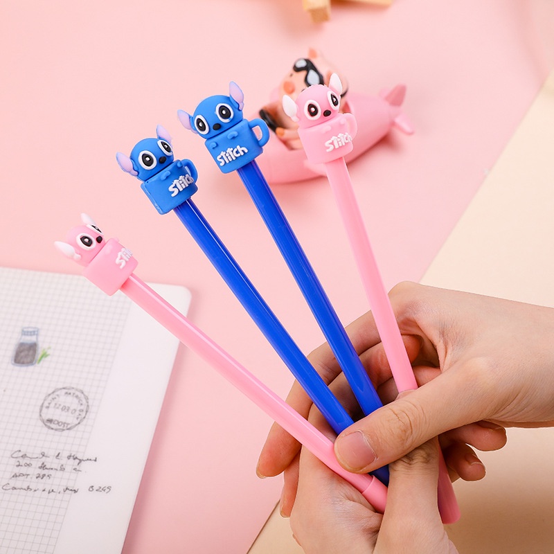 1 Bút Mực Gel Hình Chú Cún Dễ Thương Cho Học Sinh