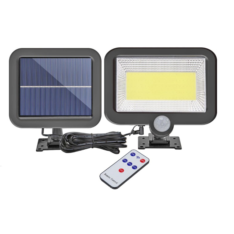 Đèn cảm ứng hồng ngoại năng lượng mặt trời Solar Sensor Wall light 100/20 bóng LED siêu sáng