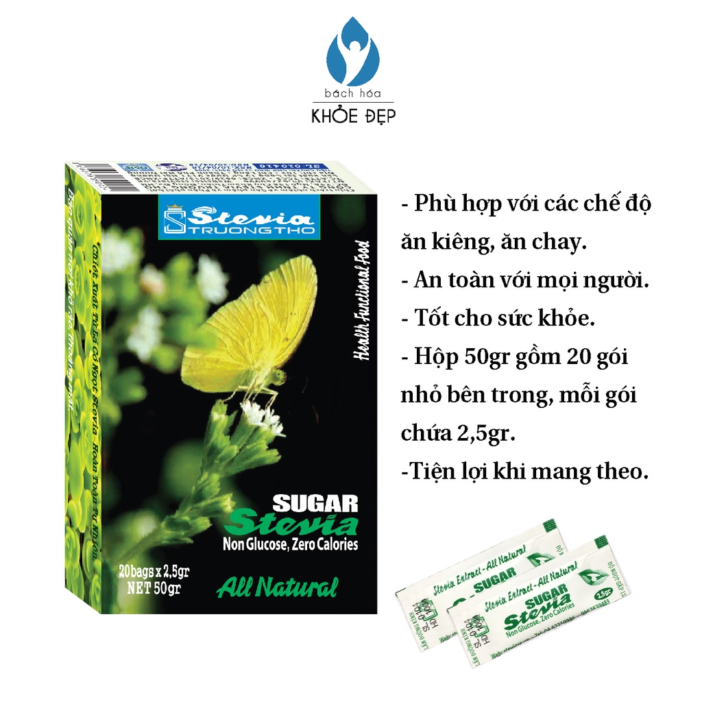 Đường cỏ ngọt Stevia Trường Thọ gia vị tốt cho người ăn kiêng/giảm cân