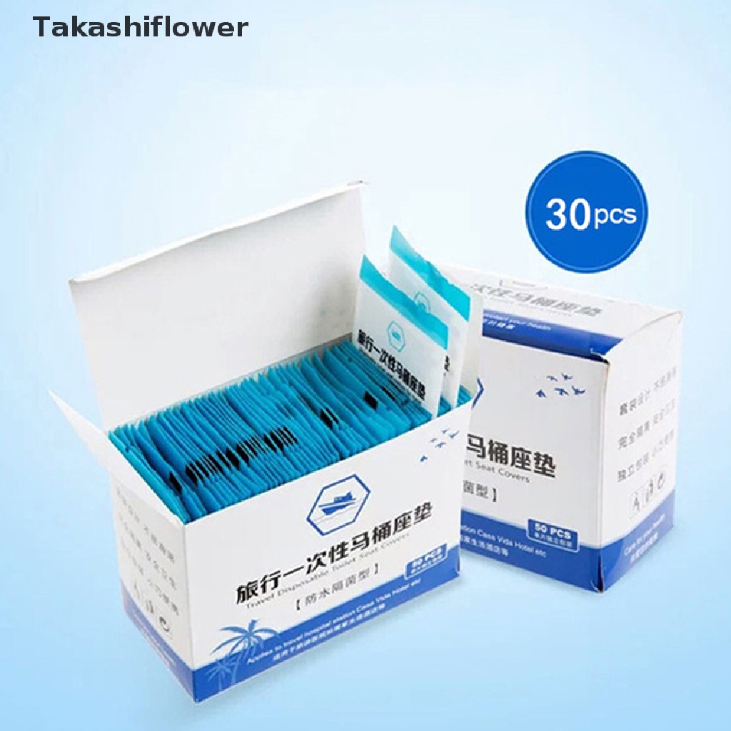 Bộ 30 Miếng Lót Bồn Cầu Dùng Một Lần Tiện Dụng