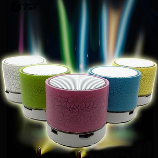 Loa Nghe Nhạc Bluetooth Không Dây Mini Có Đèn Led