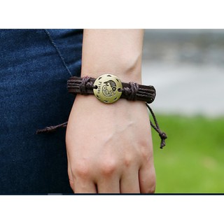 Vòng đeo tay thời trang Nam Nữ Unisex 12 cung hoàng đạo