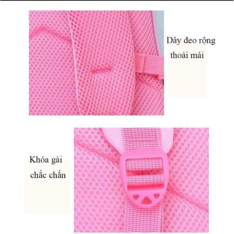 Balô chống gù có phản quang cho bé từ lớp 1-6