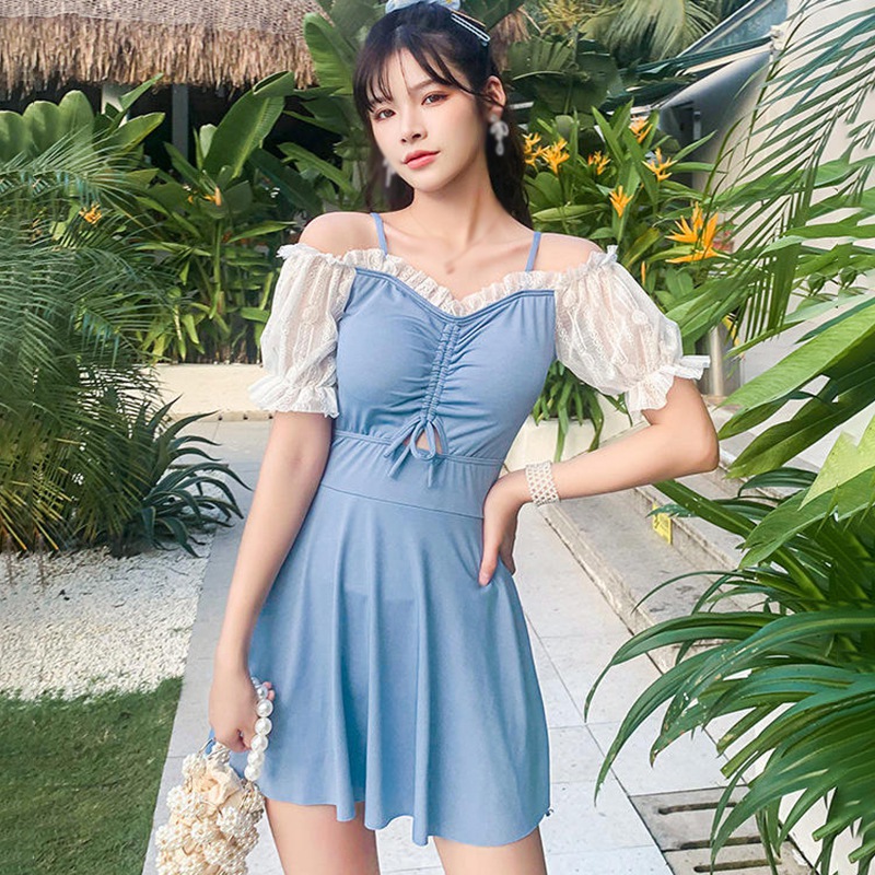 Đầm Hai Dây Dáng Ôm Phối Lưới Quyến Rũ Thời Trang Cho Nữ | BigBuy360 - bigbuy360.vn