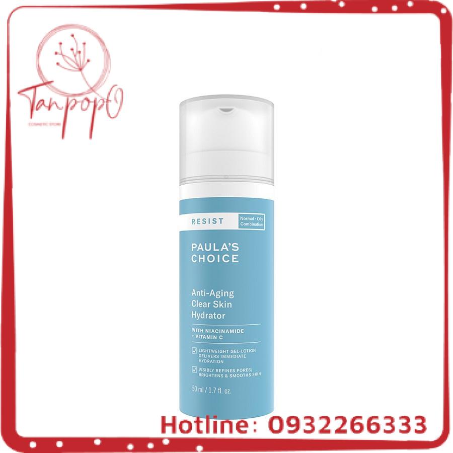 Kem dưỡng ẩm làm sáng da và chống lão hóa Paula’s Choice Resit Anti-Aging Clear Skin Hydrator 50ml 7691