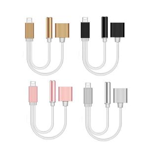 Dây cáp sạc kết nối âm thanh đầu cắm 3.5mm cho điện thoại iPhone 8/8 Plus