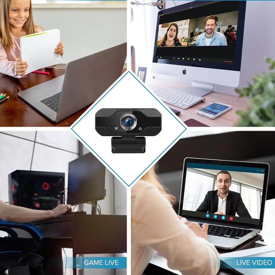 Webcam Full HD 1080P V8 / laptop / pc | BigBuy360 - bigbuy360.vn