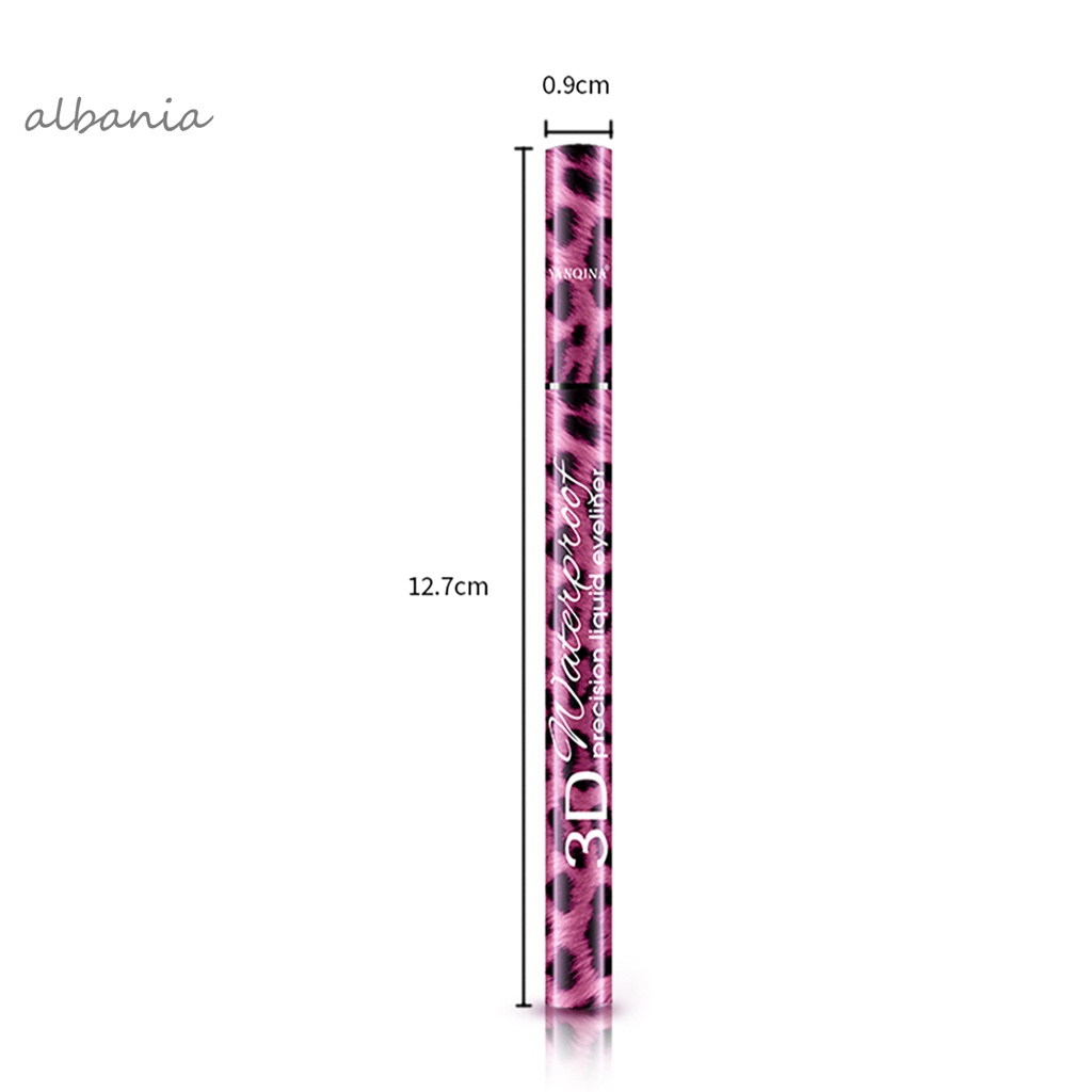 Bút kẻ mắt YANQINA dạng lỏng chống thấm nước nhanh khô không nhòe thiết kế vỏ họa tiết da báo | BigBuy360 - bigbuy360.vn