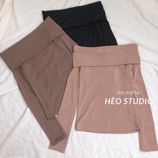 Áo Thun Trễ Vai Hèo Studio (Ảnh Thật)