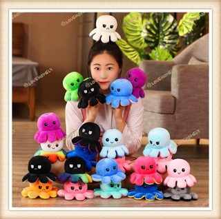 bạch tuộc cảm xúc Bạch tuộc nhồi bông biểu cảm dễ thương có thể thay đổi kích thước 20cm Octopus