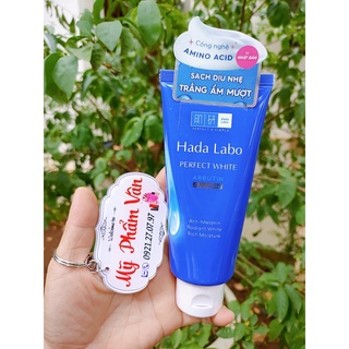 Tuýp xanh 80g_kem rửa mặt hada labo trắng hoàn hảo