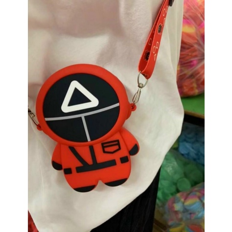 túi đeo chéo pop it trò chơi con mực cho bé