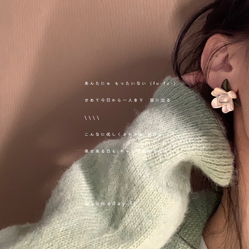 2022 Bông Tai Hoa Phong Cách Baroque Cổ Điển Mới