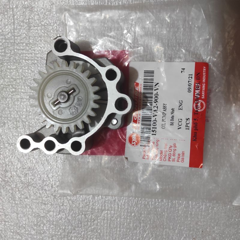 Bộ bơm nhớt Angle 100, Ez110 SYM