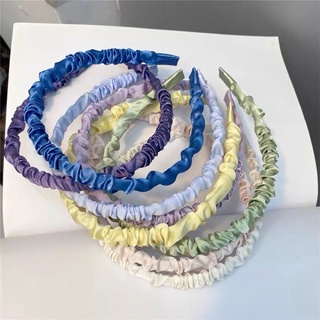 [Mã SRMA4649 giảm 50% tối đa 20k đơn 0Đ] Thanh Lý Băng đô bờm nhún Lụa Satin cao cấp Doris Accessories