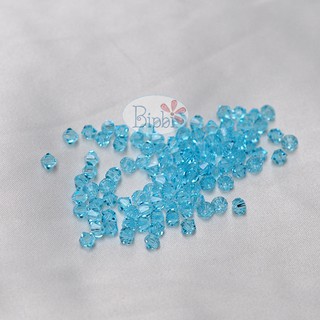 100 viên pha lê Tiệp màu aqua
