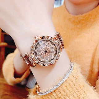 Đồng Hồ Nữ DIMINI Mặt Xoay Cao Cấp