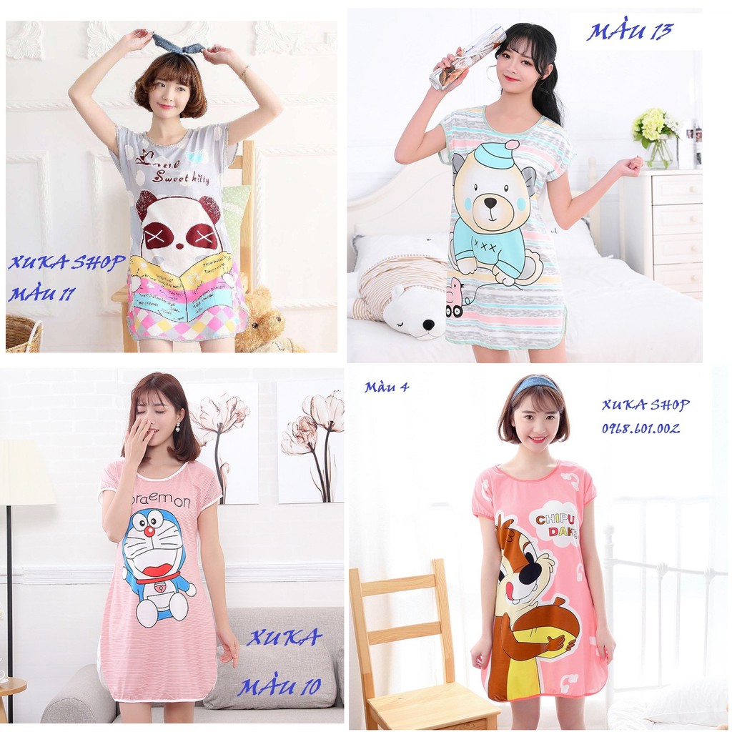 [ FREESHIP ĐƠN 50K ] VÁY NGỦ MẶC NHÀ KUTE - CHẤT COTTON SIÊU MÁT | BigBuy360 - bigbuy360.vn