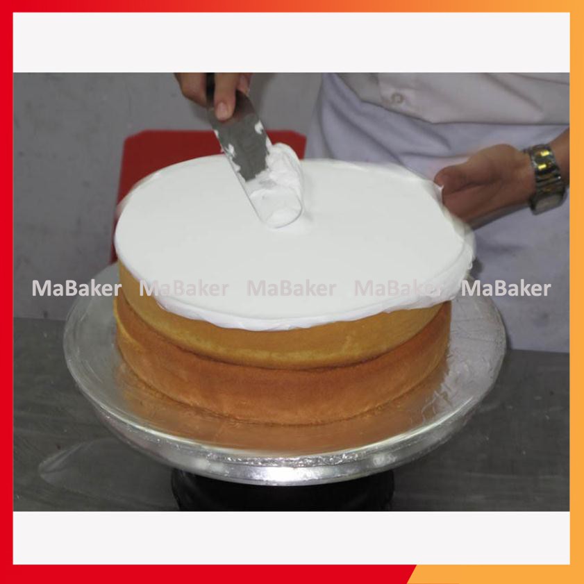 Dao chà láng thẳng cán gỗ cao cấp 32cm, 38cm - MaBaker