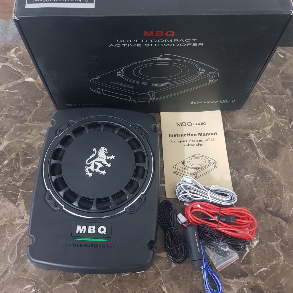 Loa Bass siêu trầm đặt gầm ghế xe hơi, ô tô MB-8RL - Bảo hành 12 tháng