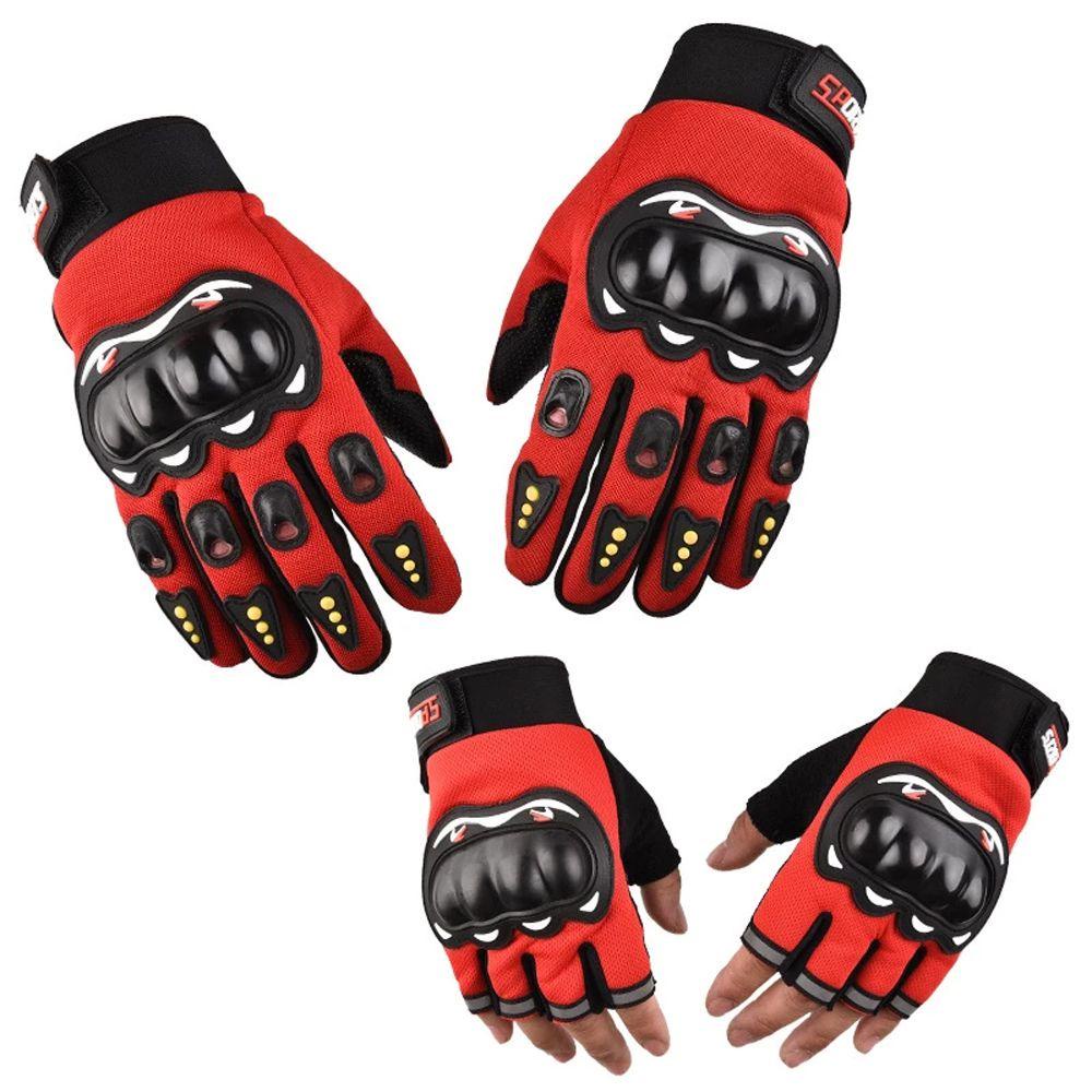 AVALENTINE Motorcycle Glove Outdoor Sport Motorcycle Accessories Half Finger Full Finger Warm Gloves Motorbike Racing Gloves