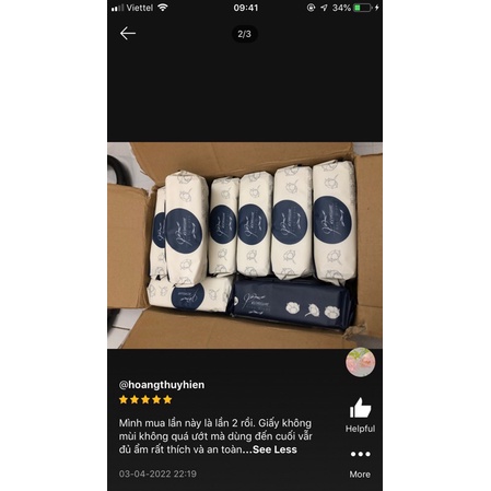 Khăn ướt Wesser - 80 miếng