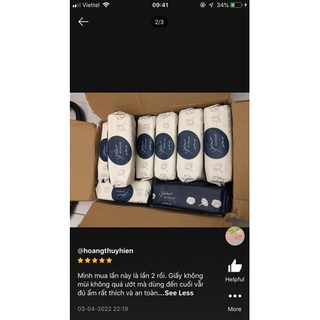 [  mẫu mới ]Khăn ướt Wesser - 80 miếng