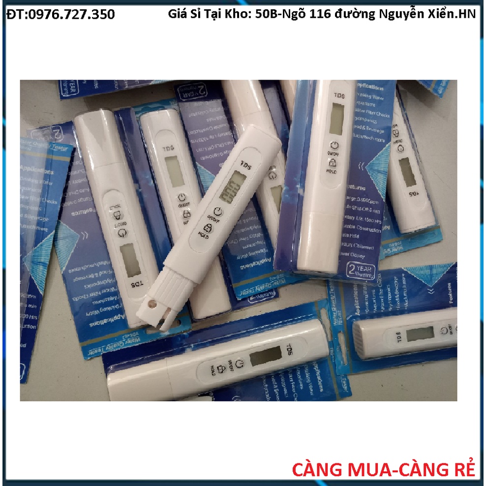 BÚT ĐO CHẤT RẮN HÒA TAN TRONG NƯỚC TDS