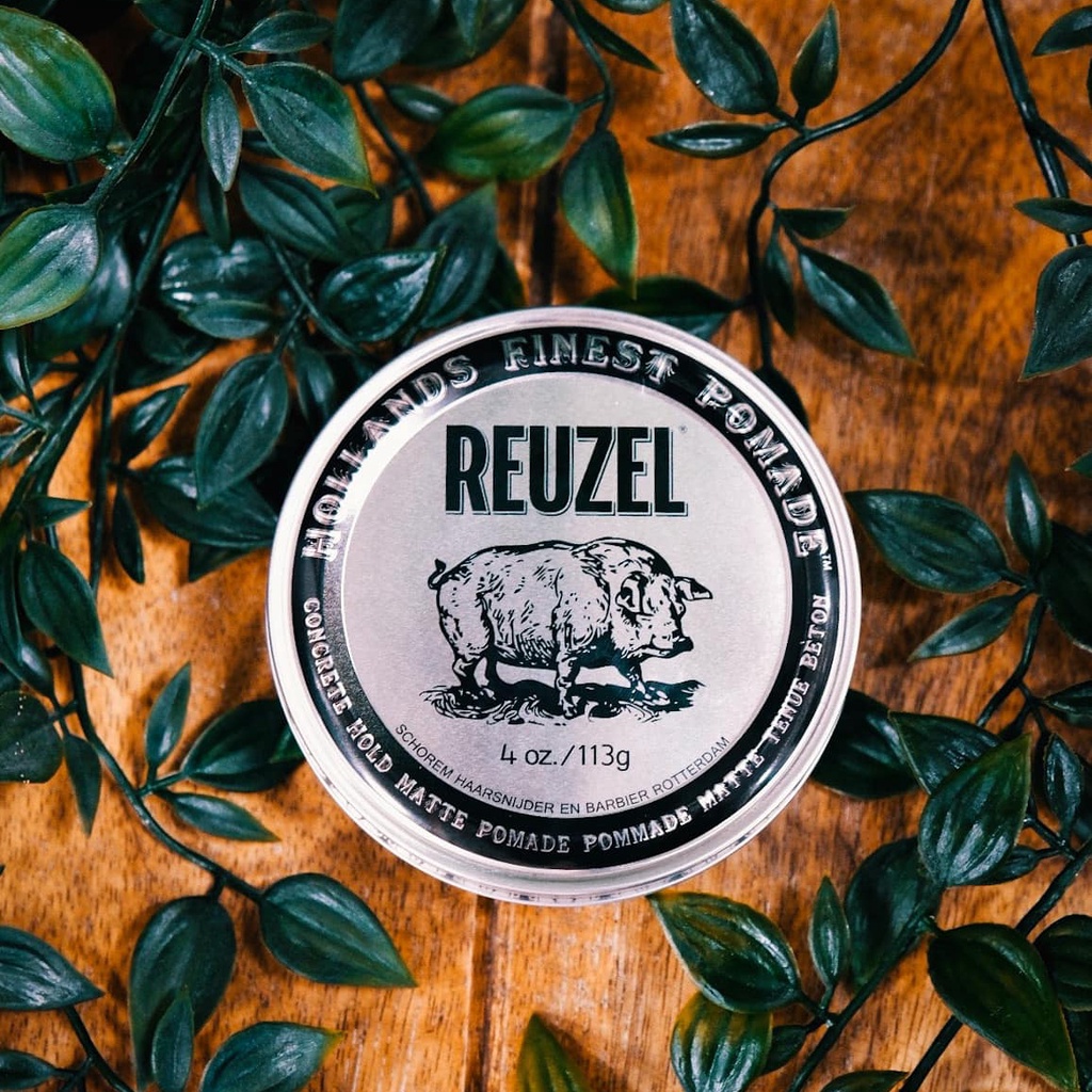 Reuzel Concrete Hold Matte Pomade chính hãng REUZEL HÀ LAN - Phiên bản Reuzel Concrete Hold 35gr / 113gr / 340gr