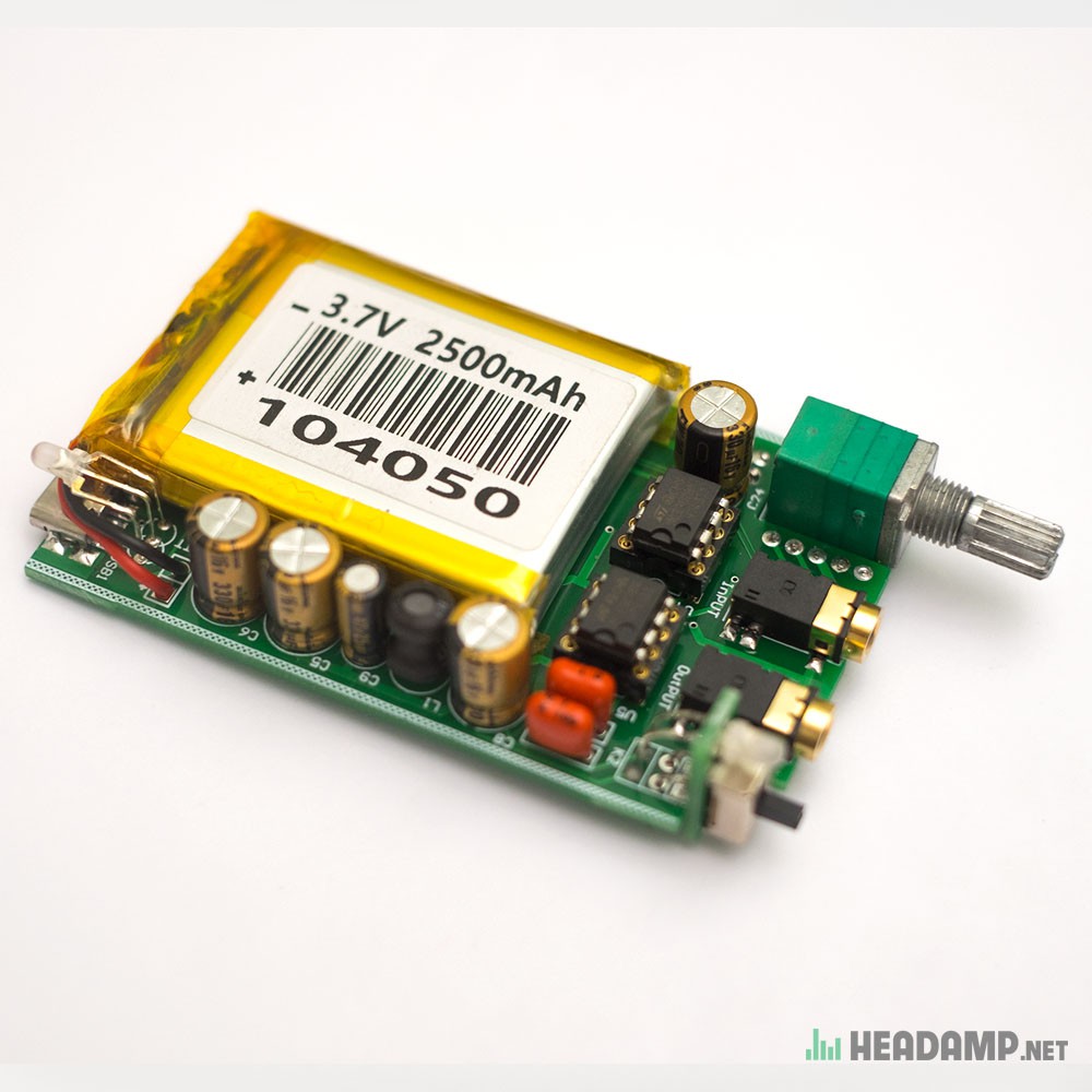 Headamp V3+ ampli di động cho tai nghe sử dụng theo sơ đồ "47 amp"